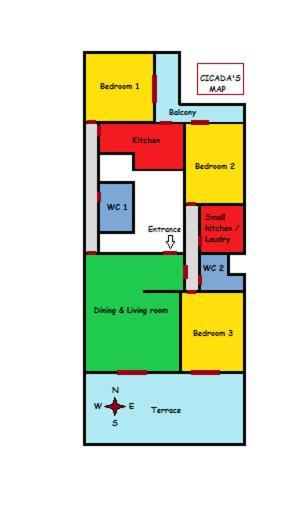 Cicada 'S Song Apartment Athens Ngoại thất bức ảnh
